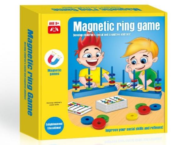 Gra Logiczna Zręcznościowa Magnetyczne Obręcze 5219