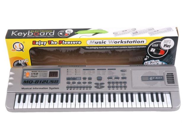 Keyboard Organy Syntezator Klawisze MQ-812USB