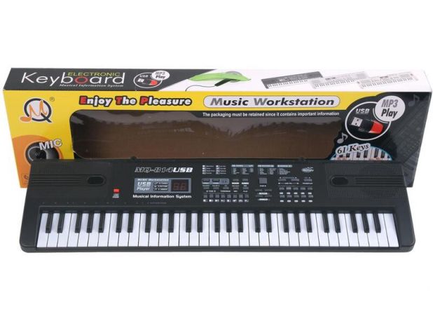 Keyboard Organy Syntezator Klawisze MQ-814USB