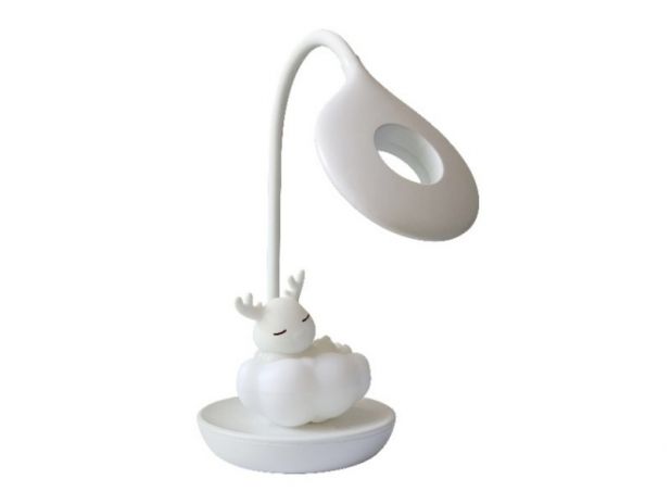 Lampka Nocna LED Dotykowa USB Jelonek Chmurka Różne Kolory BS2596
