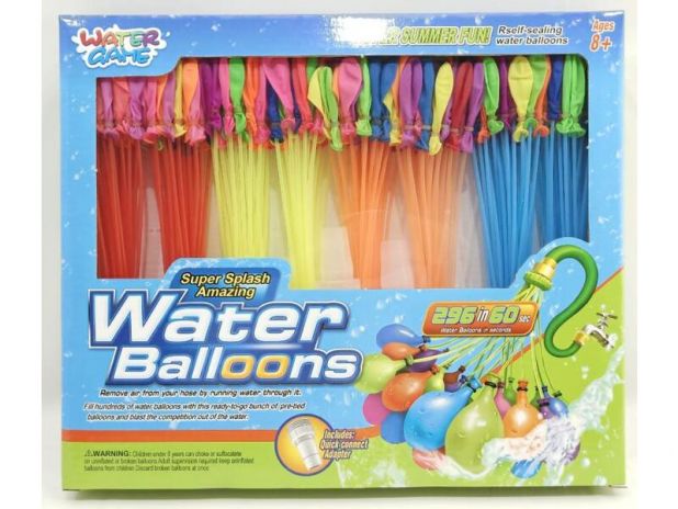 Balony Na Wodę Bomby Wodne 296 Sztuk V21-8H