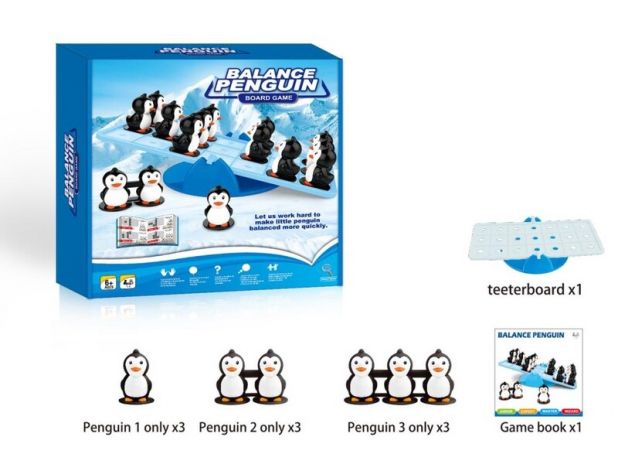 Gra Edukacyjna Balansujące Pingwinki 5082