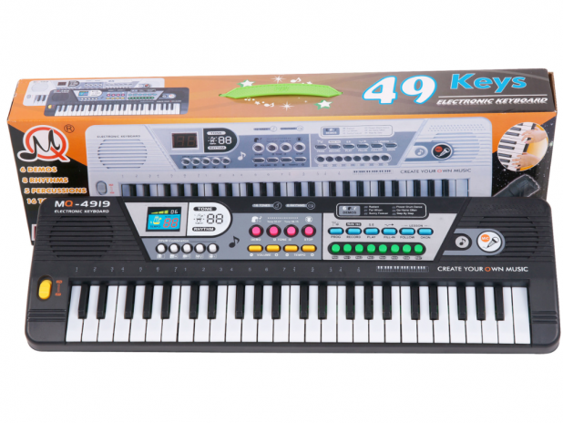 Keyboard Organki Klawisze Z Mikrofonem MQ-4919